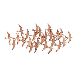 Wallity Martılar Accesorio de Pared de Metal Multicolor